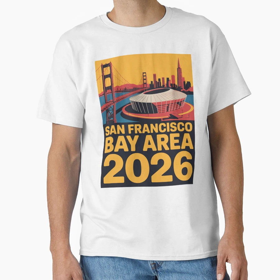 San Francisco Bay Area Golden Gate T-Shirt - Trendy Graphic Men Women - T-Shirt, Sweatshirt, Hoodie