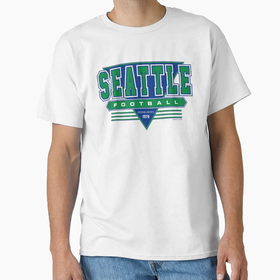 Seattle Football Seahawks Inspired T-Shirt - Casual Everyday Wear Unisex - T-Shirt, Sweatshirt, Hoodie