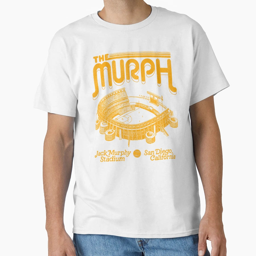 Jack Murphy Stadium T-Shirt - Minimalist Print Men Women - T-Shirt, Sweatshirt, Hoodie