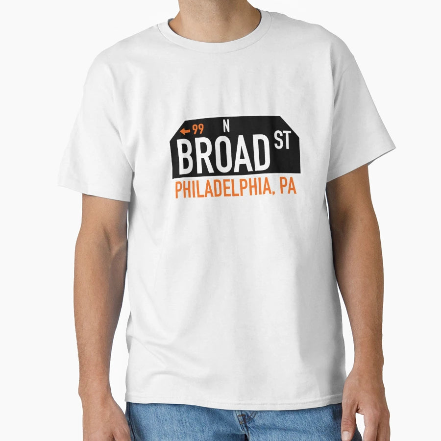 Broad Street Philadelphia Hockey And T-Shirt - Novelty Apparel Unisex - T-Shirt, Sweatshirt, Hoodie