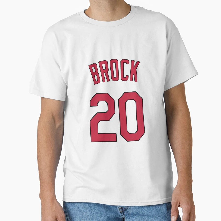Lou Brock T-Shirt - Novelty Apparel Men Women - T-Shirt, Sweatshirt, Hoodie