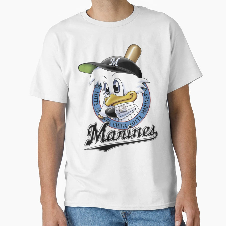 Chiba Lotte Marines Logo T-Shirt - Graphic Print Men Women - T-Shirt, Sweatshirt, Hoodie