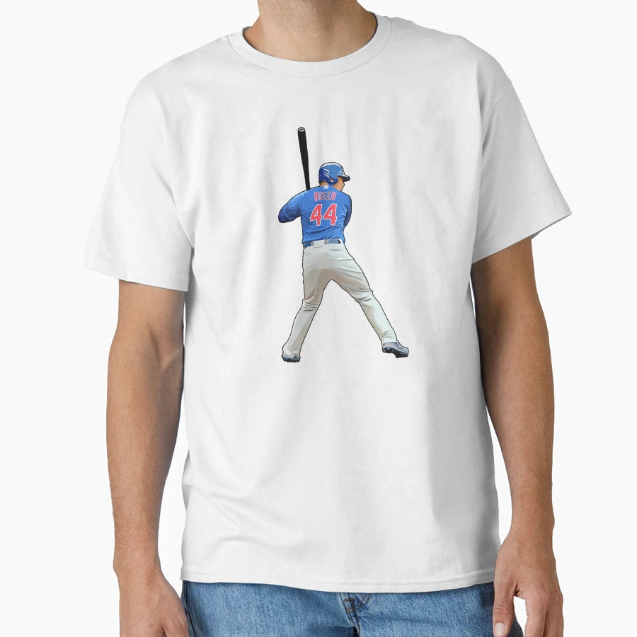 Anthony Rizzo 44 Bats Ready T-Shirt - Aesthetic Graphic Unisex - T-Shirt, Sweatshirt, Hoodie