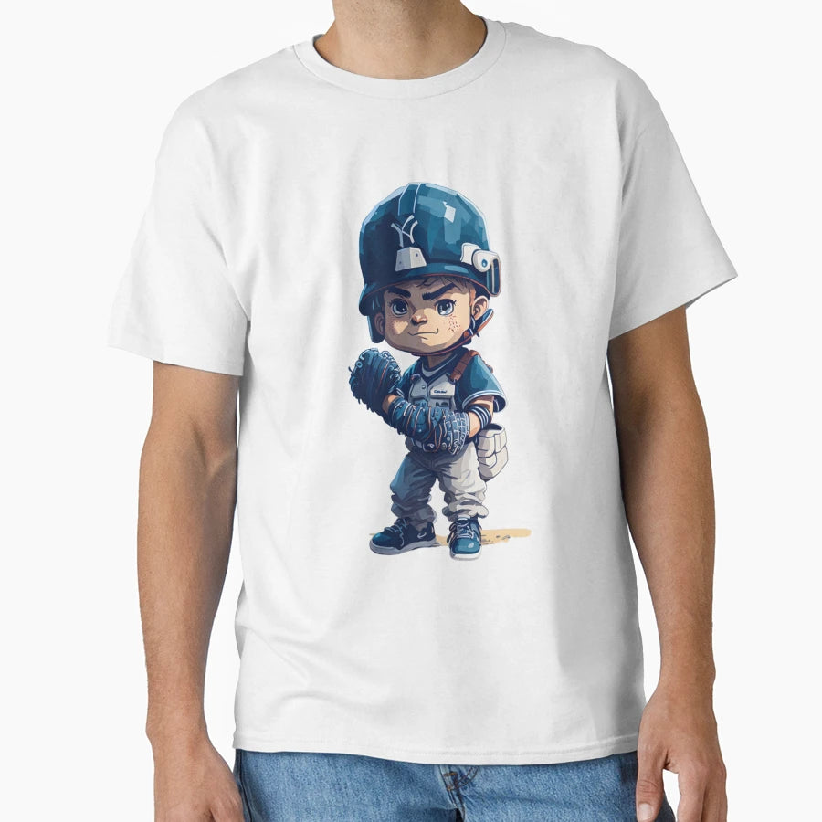Tiny Slugger Adorable Baseball T-Shirt - Casual Everyday Wear for Adults - T-Shirt, Sweatshirt, Hoodie