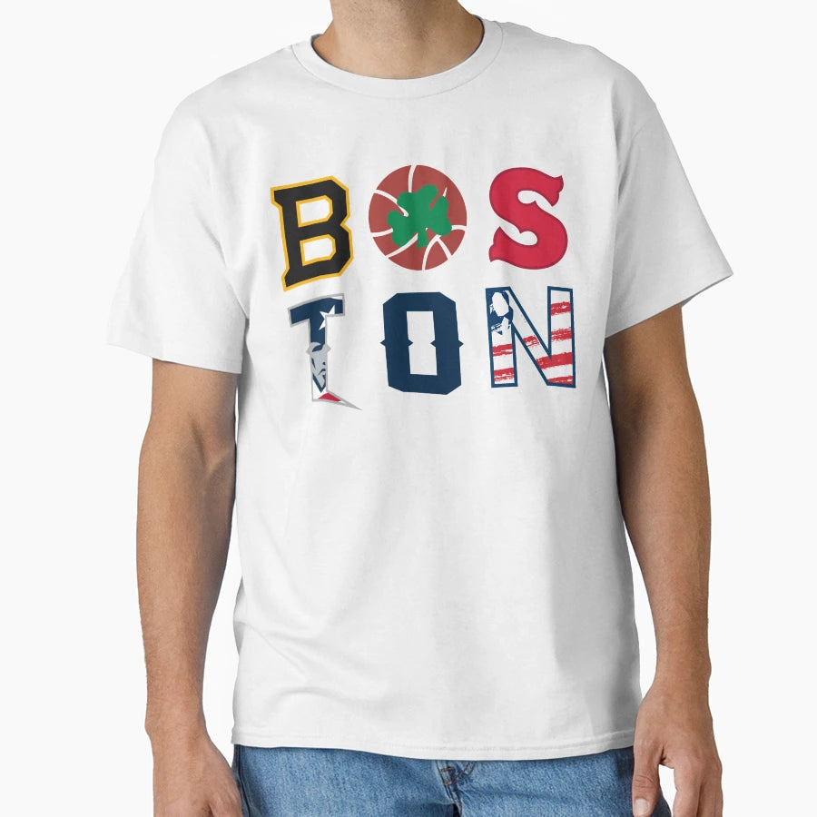 Boston Sports T-Shirt - Fun Novelty Design for Adults - T-Shirt, Sweatshirt, Hoodie