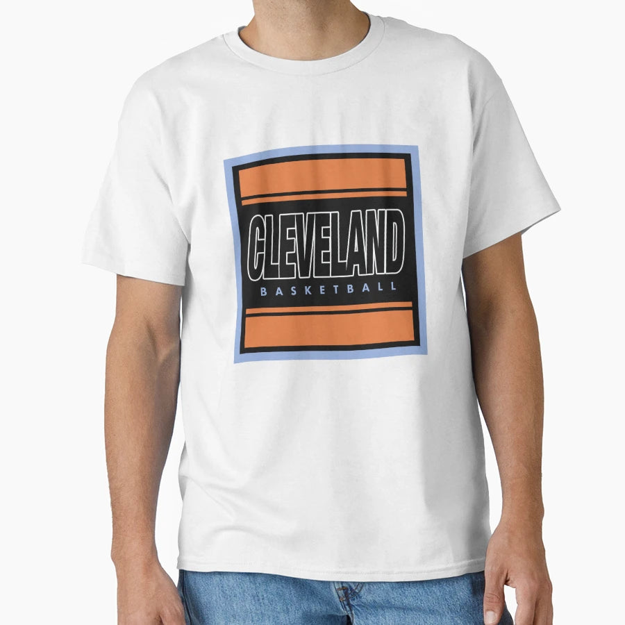 Cleveland Basketball T-Shirt - Graphic Print Men Women - T-Shirt, Sweatshirt, Hoodie