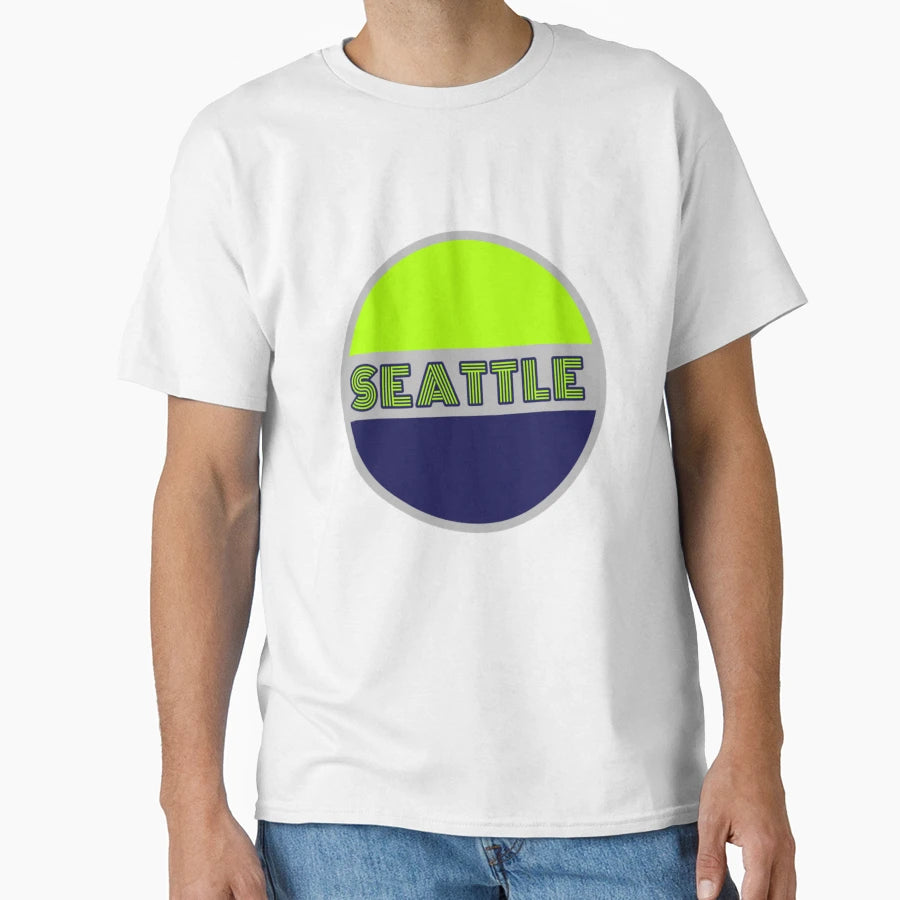 Seattle T-Shirt - Minimalist Print Unisex - T-Shirt, Sweatshirt, Hoodie
