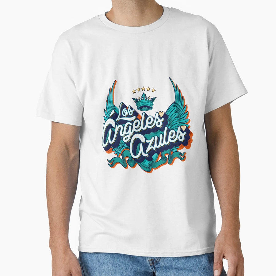 Los Angeles And Other Band Azules Music T-Shirt - Unique Graphic Men Women - T-Shirt, Sweatshirt, Hoodie