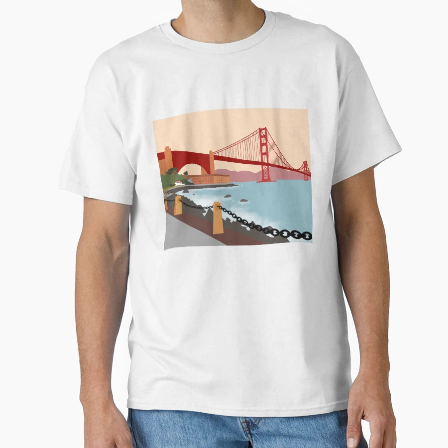 San Francisco City T-Shirt - Trendy Graphic Men Women - T-Shirt, Sweatshirt, Hoodie