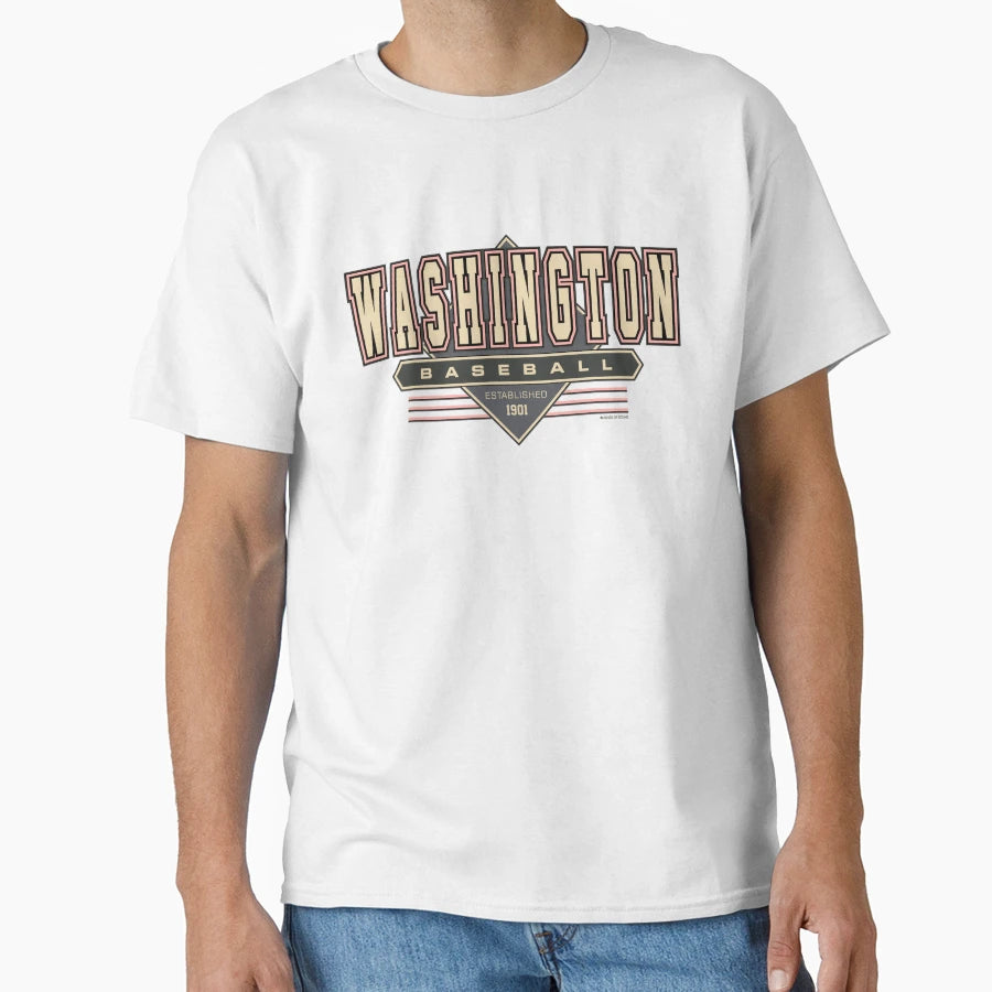Washington Dc Baseball Nationals T-Shirt - Fun Novelty Design Unisex - T-Shirt, Sweatshirt, Hoodie