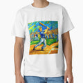 Home Run Park Painting No 1 T-Shirt - Minimalist Print Unisex - T-Shirt, Sweatshirt, Hoodie
