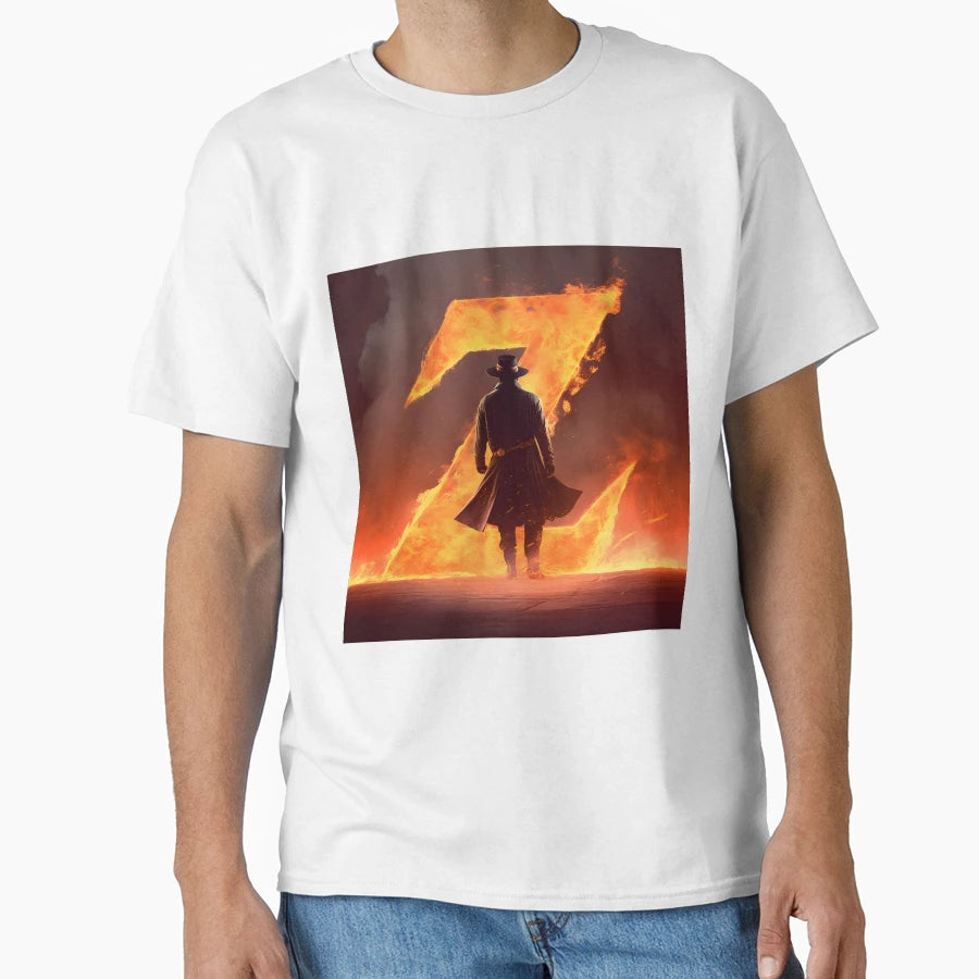 Zorro Artwork Bold And Captivating T-Shirt - Custom Art Print Men Women - T-Shirt, Sweatshirt, Hoodie