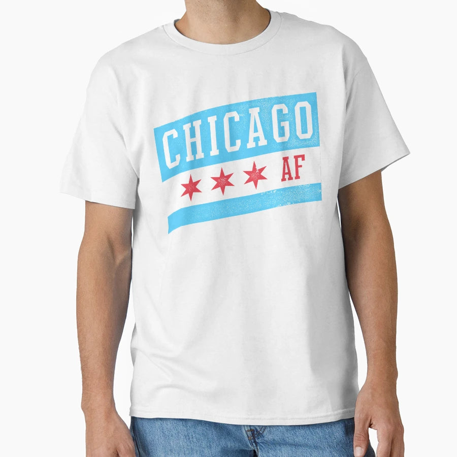 Chicago Af T-Shirt - Minimalist Print Unisex - T-Shirt, Sweatshirt, Hoodie