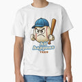 Hit Happens Tees Funny Fir Baseball T-Shirt - Minimalist Print for Adults - T-Shirt, Sweatshirt, Hoodie