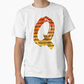 Letter Q Initials T-Shirt - Novelty Apparel for Adults - T-Shirt, Sweatshirt, Hoodie