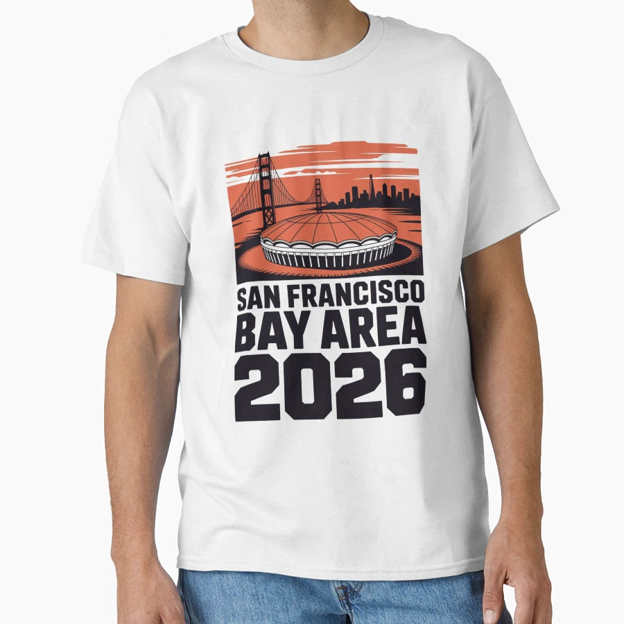 San Francisco Bay Area Golden Gate T-Shirt - Minimalist Print Men Women - T-Shirt, Sweatshirt, Hoodie