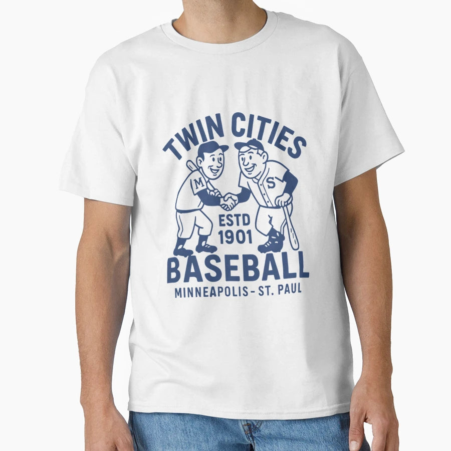 Minnesota Baseball T-Shirt - Novelty Apparel Unisex - T-Shirt, Sweatshirt, Hoodie