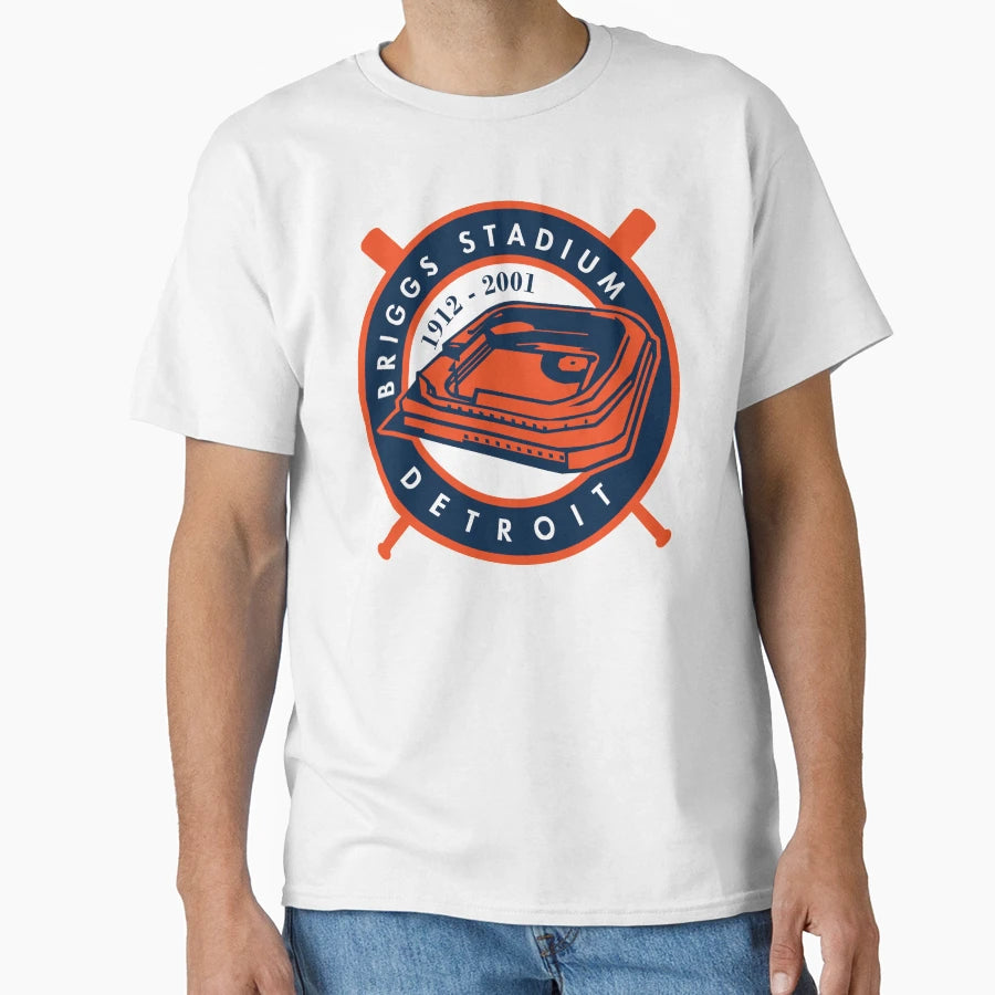 Briggs Stadium T-Shirt - Fun Novelty Design for Adults - T-Shirt, Sweatshirt, Hoodie