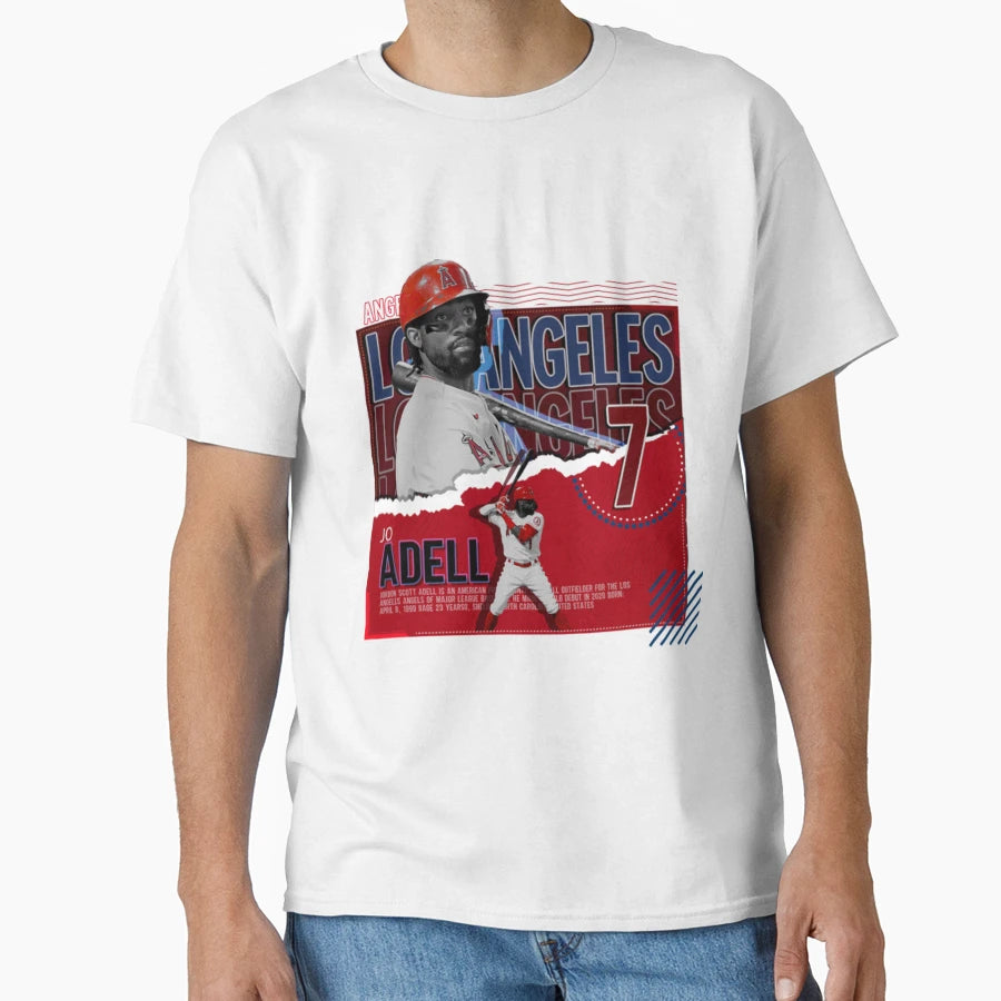 Jo Adell Baseball T-Shirt - Fun Novelty Design for Adults - T-Shirt, Sweatshirt, Hoodie