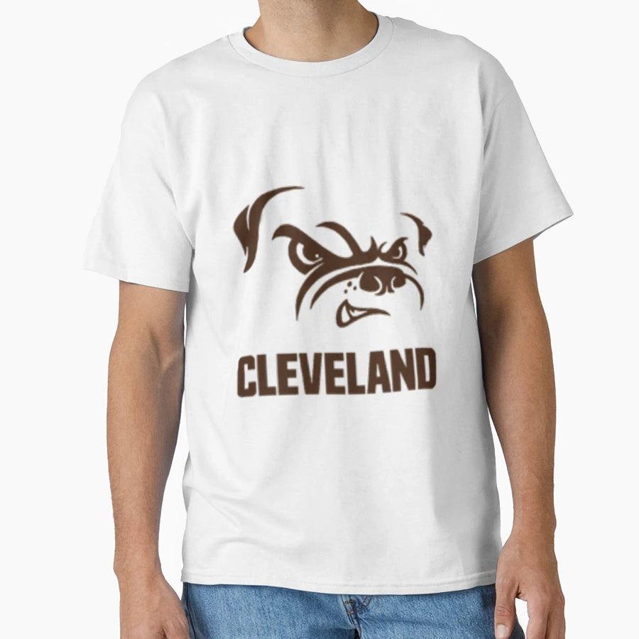 Cleveland Browns Gift Loves Cat T-Shirt - Graphic Print Unisex - T-Shirt, Sweatshirt, Hoodie