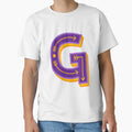 Letter G T-Shirt - Minimalist Print for Adults - T-Shirt, Sweatshirt, Hoodie