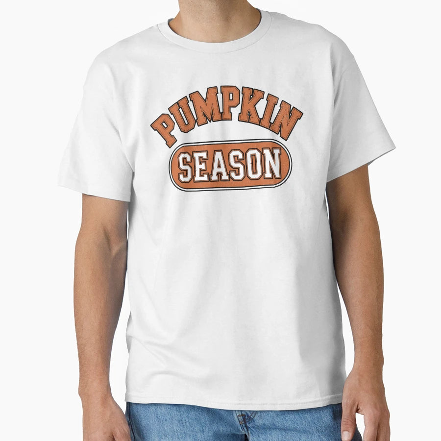 Pumpkin Season Fall Autumn T-Shirt - Unique Graphic for Adults - T-Shirt, Sweatshirt, Hoodie