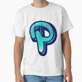 Alphabet P Graffiti Letters Letter P T-Shirt - Custom Art Print Men Women - T-Shirt, Sweatshirt, Hoodie