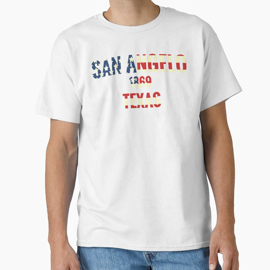 San Angelo Texas T-Shirt - Streetwear Style Unisex - T-Shirt, Sweatshirt, Hoodie