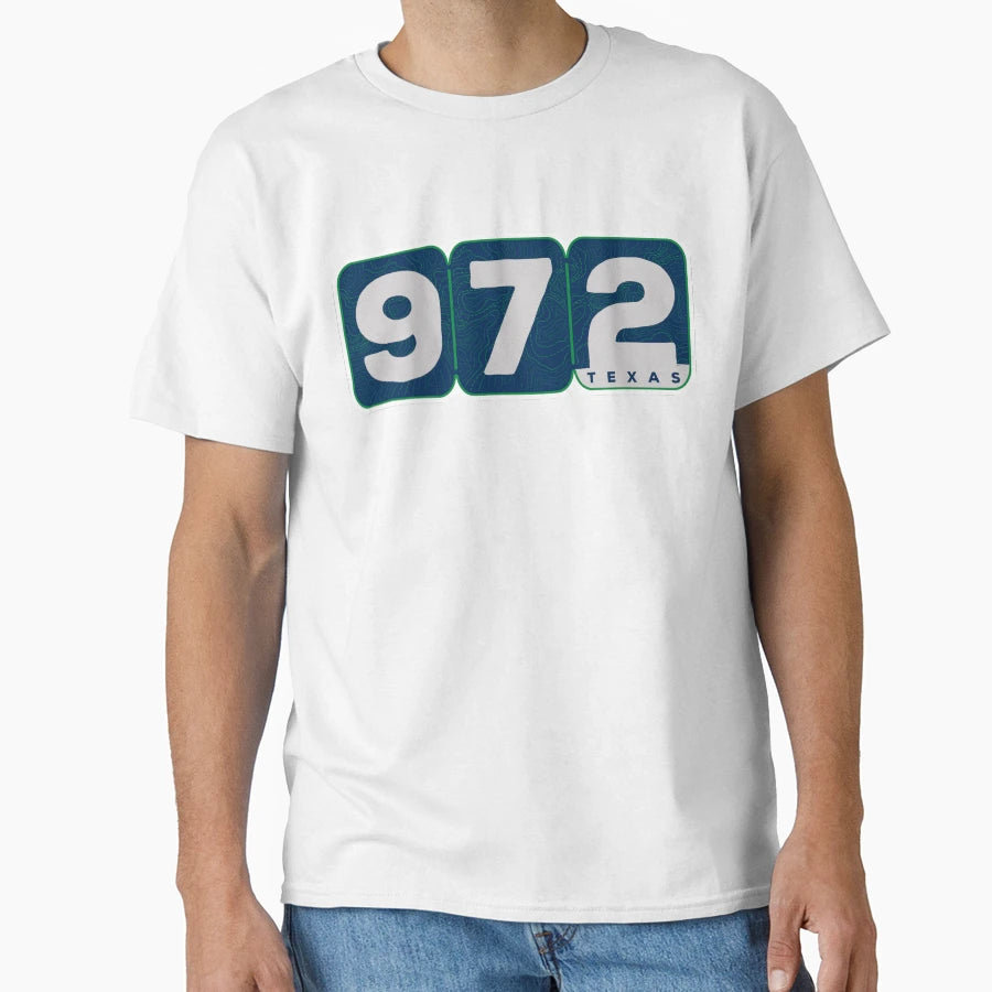 Area Code 972 Pt 3 T-Shirt - Unique Graphic Unisex - T-Shirt, Sweatshirt, Hoodie