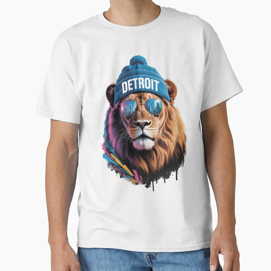 Detroit Team T-Shirt - Streetwear Style Unisex - T-Shirt, Sweatshirt, Hoodie