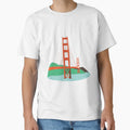 San Francisco T-Shirt - Custom Art Print Unisex - T-Shirt, Sweatshirt, Hoodie