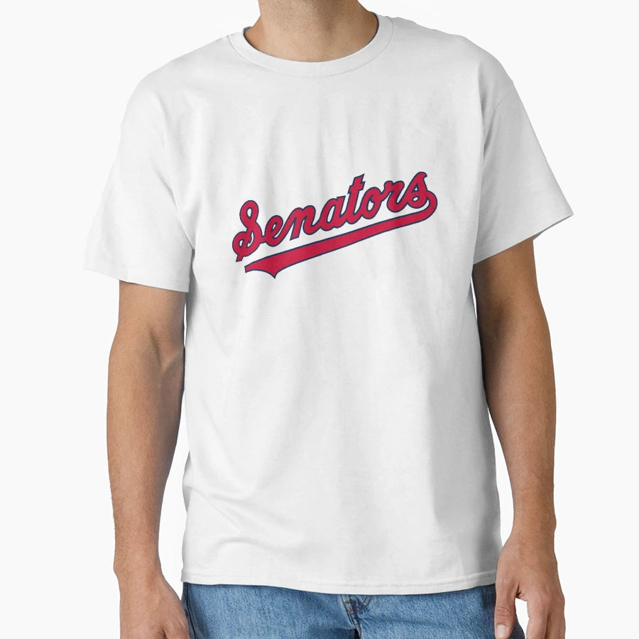 Washington Baseball Senators T-Shirt - Fun Novelty Design for Adults - T-Shirt, Sweatshirt, Hoodie