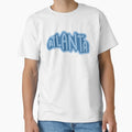 Atlanta Blue T-Shirt - Custom Art Print Unisex - T-Shirt, Sweatshirt, Hoodie