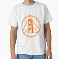 Golden Gate Golden State T-Shirt - Aesthetic Graphic Men Women - T-Shirt, Sweatshirt, Hoodie