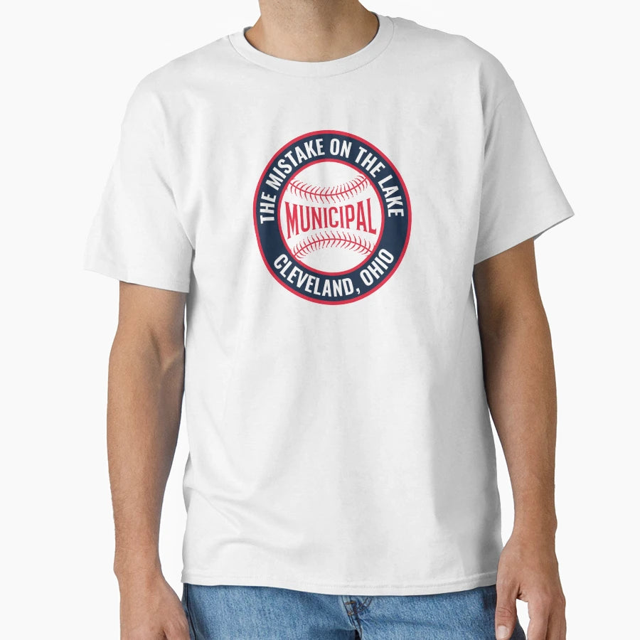 Cleveland Municipal Stadium Baseball T-Shirt - Trendy Graphic Men Women - T-Shirt, Sweatshirt, Hoodie