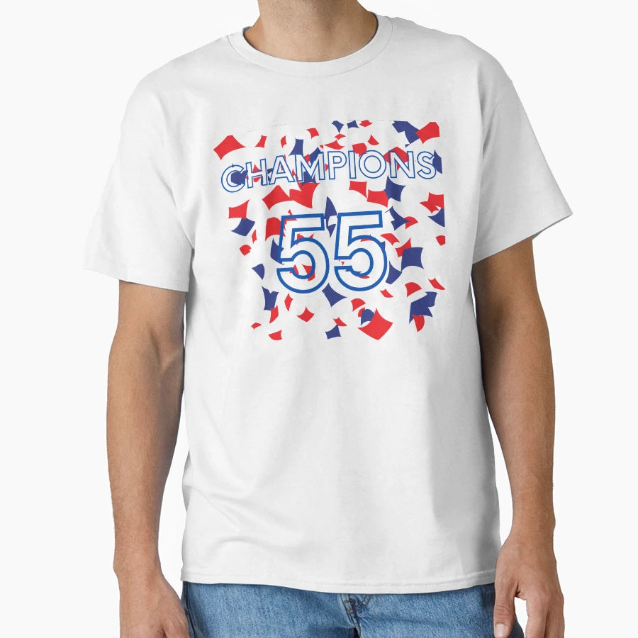 Champions 55 T-Shirt - Minimalist Print Men Women - T-Shirt, Sweatshirt, Hoodie