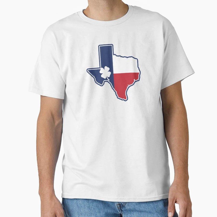 Texas Shamrock T-Shirt - Unique Graphic Unisex - T-Shirt, Sweatshirt, Hoodie