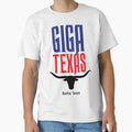 Giga Texas Red T-Shirt - Trendy Graphic for Adults - T-Shirt, Sweatshirt, Hoodie