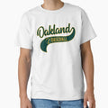 Oakland Baseball Athletic Swoosh T-Shirt - Graphic Print Men Women - T-Shirt, Sweatshirt, Hoodie