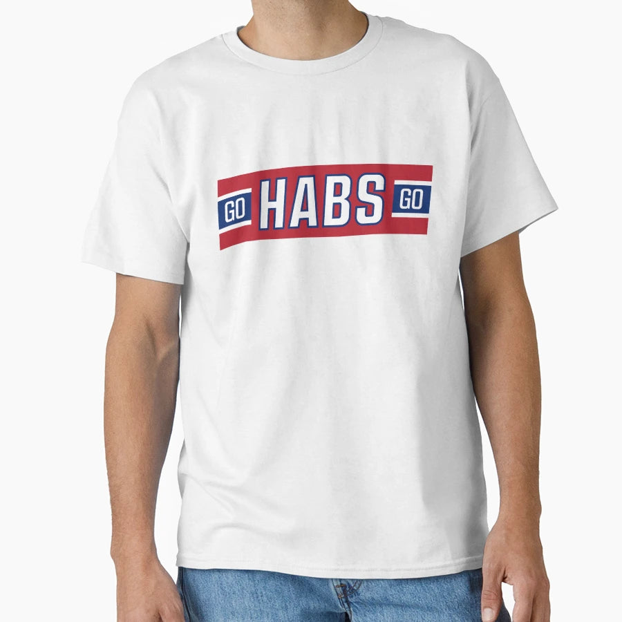 Go Habs Go T-Shirt - Custom Art Print for Adults - T-Shirt, Sweatshirt, Hoodie