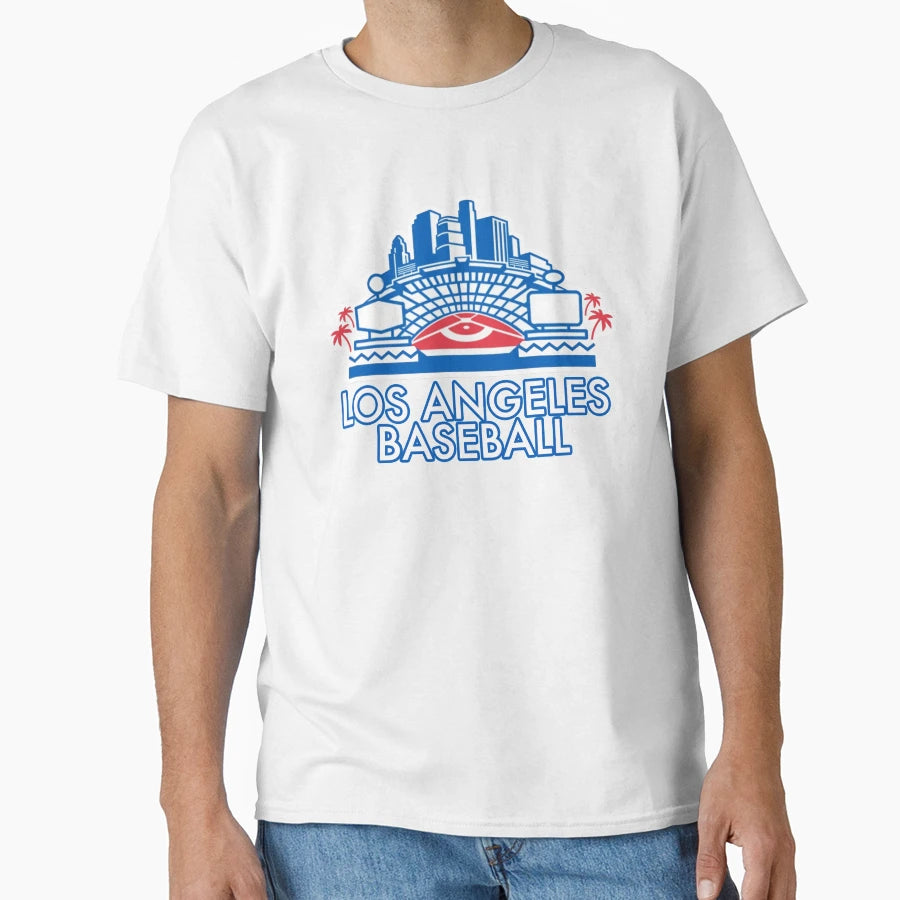 Los Angeles Baseball Stadium Vin Scully T-Shirt - Trendy Graphic Unisex - T-Shirt, Sweatshirt, Hoodie