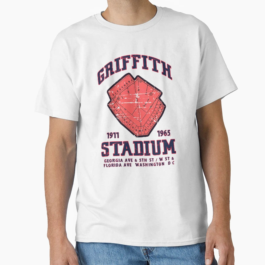 Griffith Stadium T-Shirt - Fun Novelty Design for Adults - T-Shirt, Sweatshirt, Hoodie