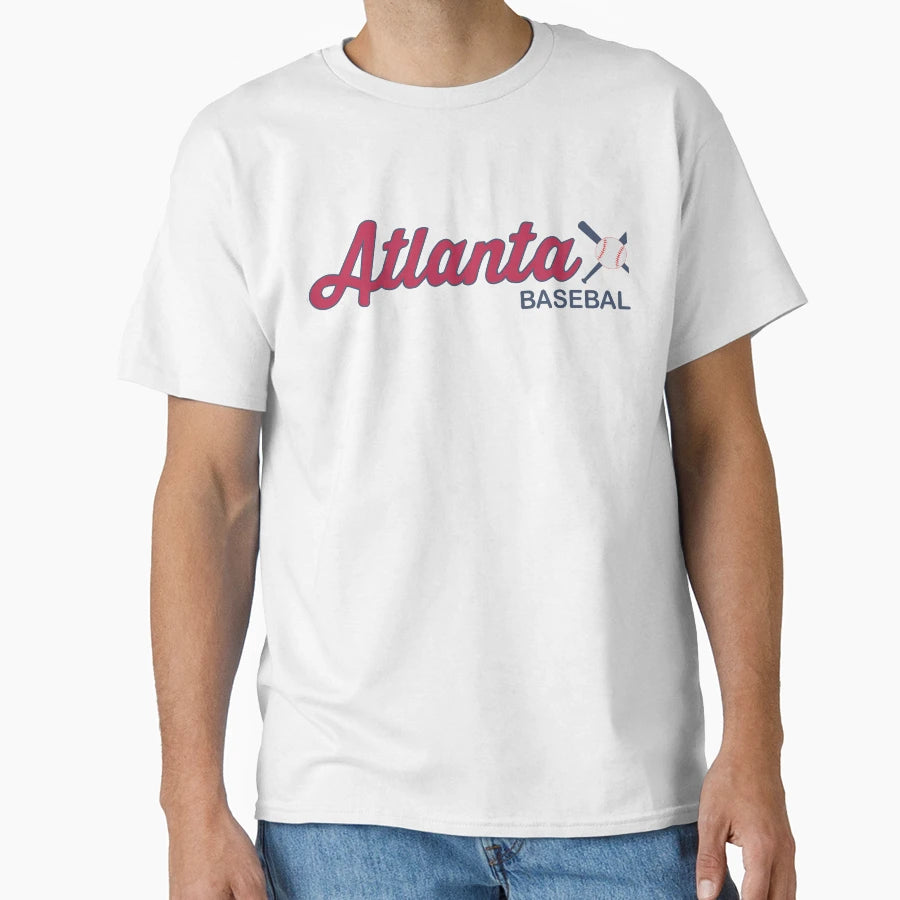 Atlanta Baseball Gift T-Shirt - Fun Novelty Design Men Women - T-Shirt, Sweatshirt, Hoodie