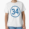 Fernando Valenzuela 34 Jersey T-Shirt - Casual Everyday Wear Men Women - T-Shirt, Sweatshirt, Hoodie