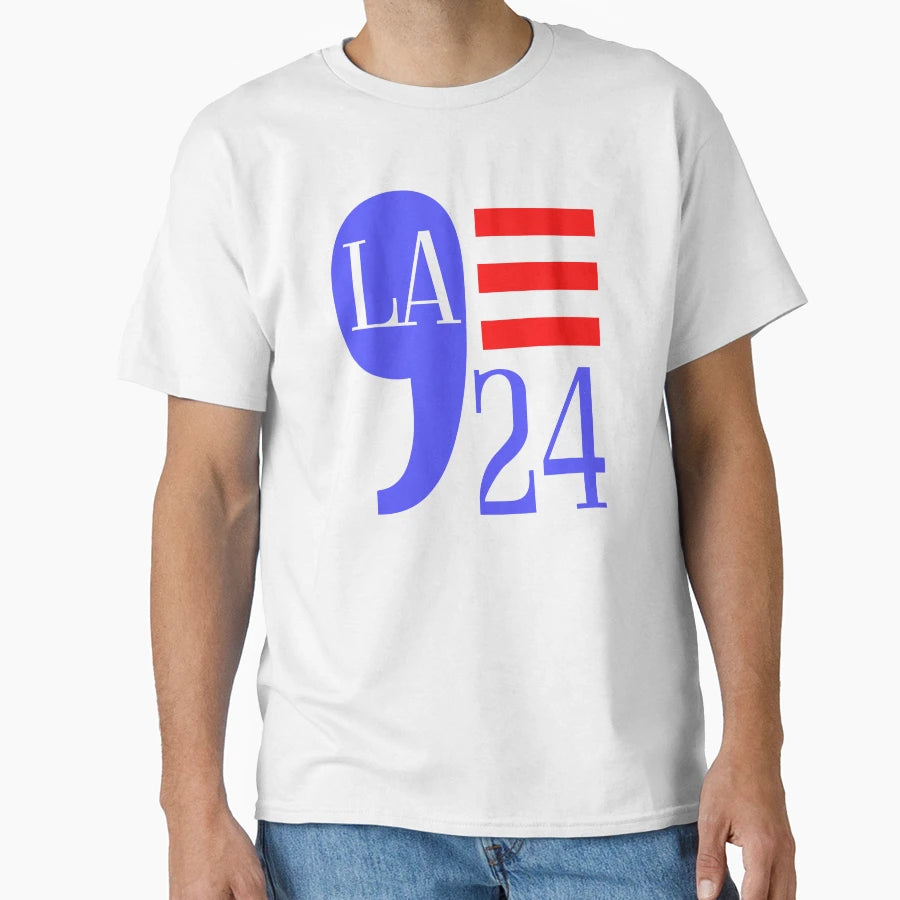 Comma La Kamala Harris T-Shirt - Trendy Graphic Unisex - T-Shirt, Sweatshirt, Hoodie