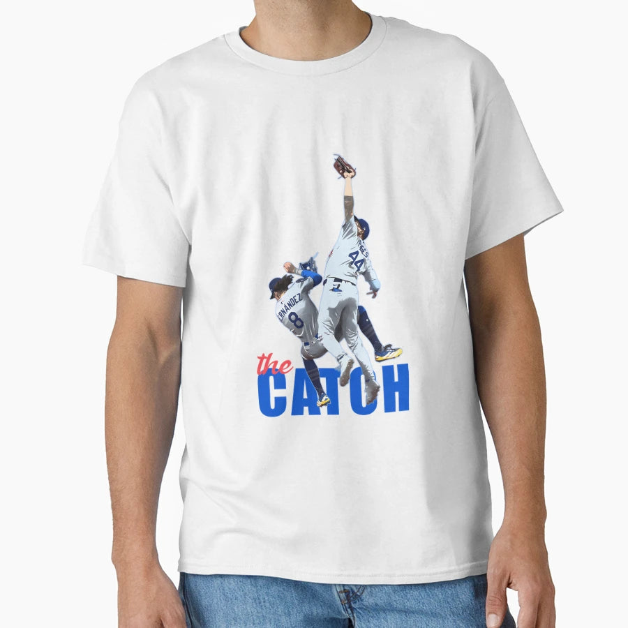 Catch Los Angeles Champs Baseball T-Shirt - Custom Art Print for Adults - T-Shirt, Sweatshirt, Hoodie