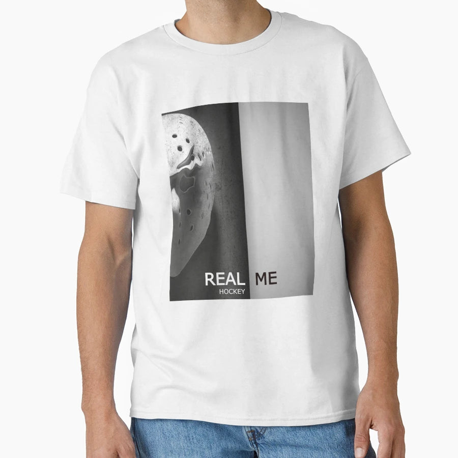 Ice Hockey Mask Goalie T-Shirt - Custom Art Print Men Women - T-Shirt, Sweatshirt, Hoodie