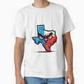 Texan Temper Lone Star Scowl T-Shirt - Unique Graphic for Adults - T-Shirt, Sweatshirt, Hoodie