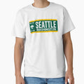 Seattle Ticket Throwback 2 T-Shirt - Unique Graphic Unisex - T-Shirt, Sweatshirt, Hoodie