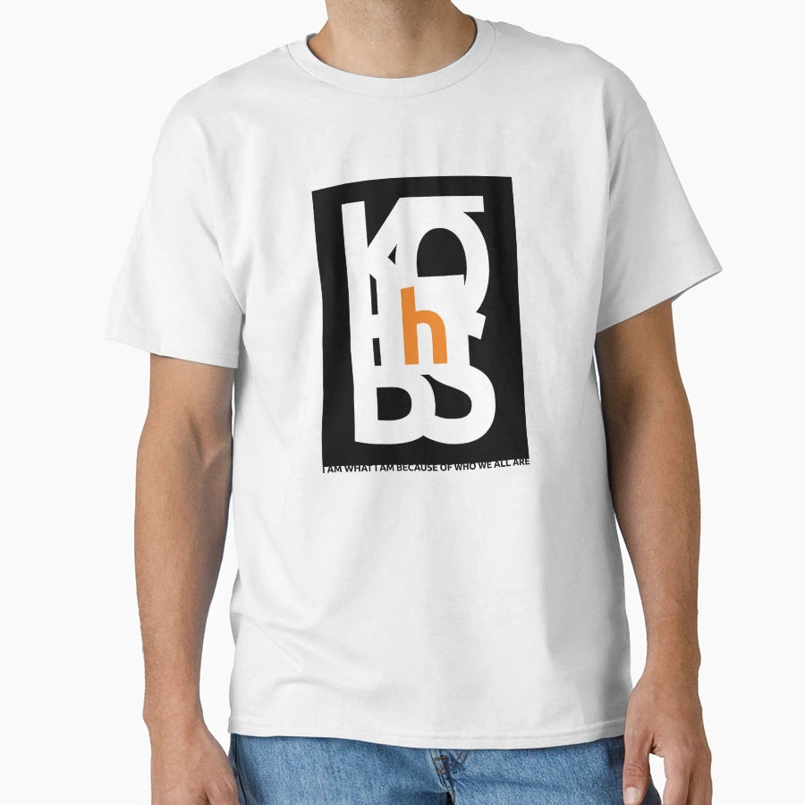 H Kobs Logo Black T-Shirt - Fun Novelty Design Men Women - T-Shirt, Sweatshirt, Hoodie